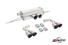 MEGAN Quad Burnt Roll Tip Supremo Axle Back Exhaust for BMW F85 X5M F16 X6M M picture