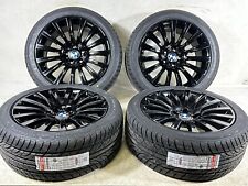 BMW 19 X 8.5 ALLOY WHEELS TIRES P245/45/19 STYLE  235 F01 F07 5GT 7 Series 09-15 picture
