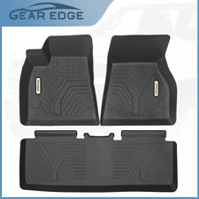 Floor Mats for 2015-2020 Tesla Model S TPE Rubber All Weather Protection Liners picture
