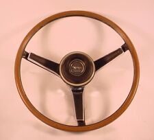 Used 1967 Cougar XR7 Original Deluxe Woodgrain Steering Wheel Assembly picture