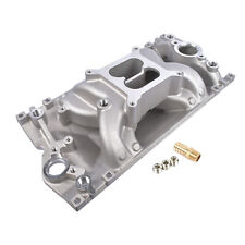 Dual Plane Vortec Air Gap Intake Manifold For Small Block Chevy SBC 350 1996-up picture