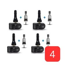Set of 4 TPMS Sensors Kit HTS-A78ED for 2018-2023 Kia Stinger 433MHz Frequency picture