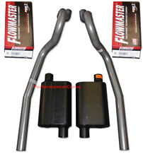 86-04 Ford Mustang GT 4.6 5.0 Exhaust System w/ Flowmaster Original 40 Mufflers picture
