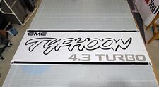 GMC Typhoon Custom Banner with Grommets pas turbo v6 truck suv 92 93 picture