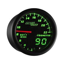 MaxTow Double Vision 2200 F Pyrometer Exhaust Gas Temperature EGT Gauge Kit -... picture