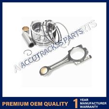 1Set Piston Kit&Connecting Rod for Kubota Z750 Z751 Engine L2050 L2050DT Tractor picture