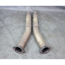 BMW M62 V8 Front Exhaust Pipe w Header Flange Pair 1999-2003 540i USED OEM picture