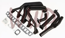 Performance Black Coated Exhaust Header Manifold 87-90 Jeep Wrangler 4.2L 6-Cyl picture