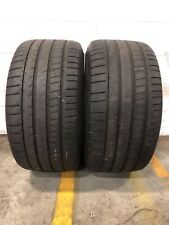 2x P295/35R19 Michelin Pilot Super Sport 6/32 Used Tires picture
