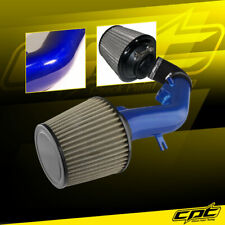 For 08-10 Pontiac G6 2.4L w/2nd Air Pump Blue Cold Air Intake+Stainless Filter picture