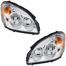 Headlight Set For 2006-2011 Buick Lucerne Left and Right With Bulb CAPA 2Pc picture