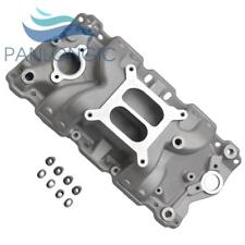 Dual Plane Intake Manifold for Small Block Chevy 305 327 350 400 57-86 High Rise picture