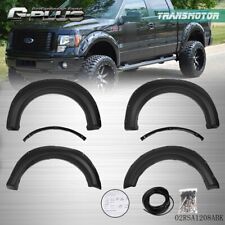 Fit For 2009-2014 F150 Offroad Pocket Rivet Style Wheel Fender Flares Cover 6pcs picture