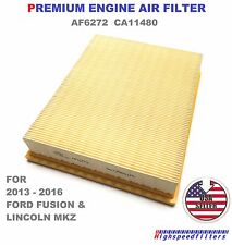 AF6272 PREMIUM ENGINE AIR FILTER For Ford GT Edge Fusion Lincoln MKZ MKX CA11480 picture
