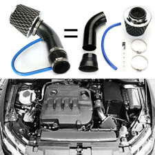 Carbon Car Cold Air Intake Filter Induction Pipe Power Flow Hose System Set picture
