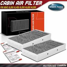 2x Activated Carbon Cabin Air Filter for Mercedes-Benz GL450 GL550  ML250 ML550 picture