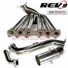 Rev9 Stainless Turbo Exhaust Manifold Kit For IS300 SC300 Supra 2JZGE T4 picture