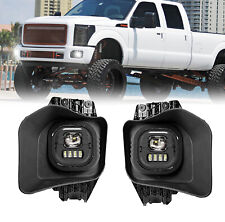 Pair For 2011-2016 Ford F-250 F-350 F-450 F-550 Super Duty LED Fog Lights Lamps picture