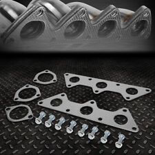 FOR 00-05 MITSUBISHI ECLIPSE V6 ALUMINUM EXHAUST MANIFOLD HEADER GASKET W/BOLTS picture