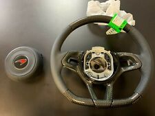 NEW McLaren MP4-12C / 650 Carbon Fiber Steering Wheel W/ Horn Button picture