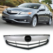Fit 2013 2014 2015 Acura ILX Front Upper Chrome Grill Mesh Grille picture