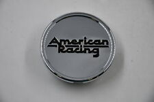 American Racing Chrome w/ Black Lettering Wheel Center Cap Hub Cap 919-CAP 2.625 picture