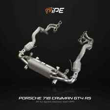 iPE Full Exhaust 982 Cayman GT4 RS Spyder Equal Length Header Over Axle Muffler picture