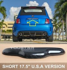 USA VERSION for FIAT ABARTH Carbon Look Tailgate Trunk Handle Cover 500 595 695 picture