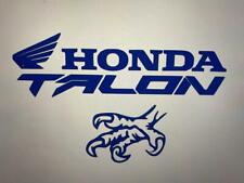 Honda Logo Vinyl Decal Sticker talon sxs awesome  picture