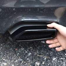 Black Steel M Exhaust Tailpipe Tips Trim For BMW 5 Series G30 G31 530i 540i 530d picture