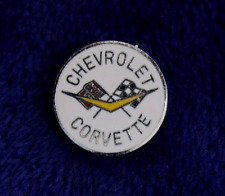 Chevy Corvette Hat Lapel Pin Flags Accessory GM Vette Sting Ray Bowtie picture