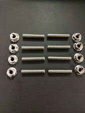 Fiesta Duratec Stainless Exhaust Manifold Studs & Flange Nuts 1.25 1.4 1.6 08-17 picture