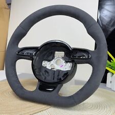 Audi RS4 Alcantara Flat Bottom steering wheel S4 A4 RS3 RS5 RS6 TT RS A5 Q5 Q7 picture