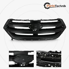 For Ford Edge 2015-2018 Front Upper Grille Sport+Camera Hole Gloss Black Grill picture