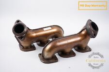 01-02 Mercedes W220 S600 CL600 V12 Exhaust Manifold Front Set of 2 OEM picture