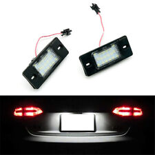 2Pcs Rear LED Number License Plate Light White Lamps For VW Touareg 2003-2010 picture
