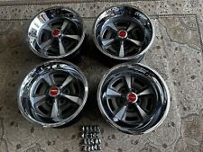 Pontiac GM 15x8-15-7 Rally II Wheels Rims 69-72 GTO LEMANS Set of 4 Repro Nice picture