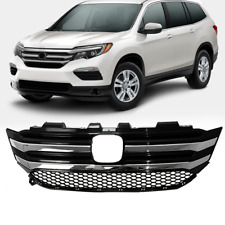 For 2016-2017 2018 Honda Pilot Front Upper Grille W/Chrome Trim Molding Assembly picture