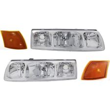 Headlight Kit For 2005 Saturn Vue with bulbs Left and Right with Side Markers picture