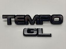 1988-1994 Ford Tempo Rear Trunk 