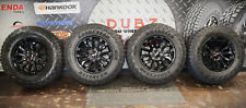 BARELY USED OEM 18'' GMC AT4 X WHEELS AND TIRES GMC SIERRA 1500 WHEELS AND TIRES picture