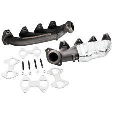 Exhaust Manifold Headers & Gasket Kit For 05-10 Ford F150 5.4L Truck Left&Right picture