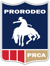 Professional Rodeo Cowboys Prorodeo PRCA Vinyl Sticker Decal Car Cornhole Board picture
