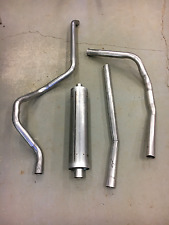 1955-59 3100 2nd Series Chevy Truck Complete NOS Style Exhaust System 6 cylinder picture
