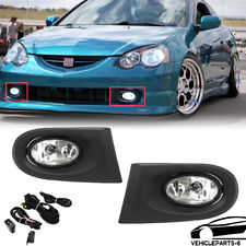 Fit 2002-2004 Acura RSX Type-S coupe 2-door 2.0l Clear Lens Fog Lights w/wiring picture
