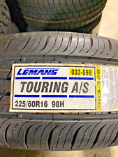 2 New 225 60 16 Lemans Touring A/S Tires picture