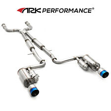 ARK Performance GRiP Exhaust with Burnt Tips for 2011+ Infiniti M37 Q70 Fuga Y51 picture