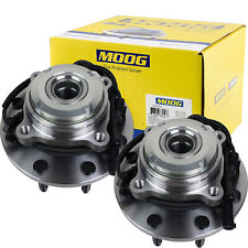 4WD Moog Front Wheel Bearing and Hub Assembly Pair For Ford F250 F350 Super Duty picture