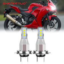 For Honda CBR300R ABS 2015 2016 2017 2018 H7 LED Headlight Bulbs High Low Beam picture