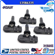For Chevy GMC Buick Set 4pcs For GM TPMS Tire Pressure Monitoring Sensor 315MHz  picture